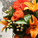 Pumpkin Floral Arrangement