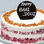 Red Velvet Peanut Butter Cake for Bhai Dooj