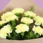 10 Sunrise Carnations Bouquet