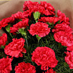 Gorgeous Dark Pink Carnations Bouquet