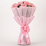 Pink Pretty Carnations Bouquet