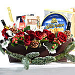 Exotic Christmas Goodies Basket