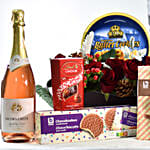Exotic Christmas Goodies Basket