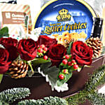 Exotic Christmas Goodies Basket