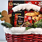 Gingerbread Christmas Basket