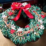Noel Christmas Wreath Cupcake Set