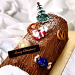 Traditional Chocolate Log Cake- 500 gms