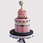 2 Tier Cat Designer Black Forest Cake