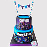 2 Tier Fortnite Truffle Cake