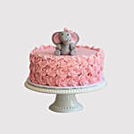 Baby Elephant Designer Vanilla Cake