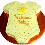 Baby Romber Shaped Butterscotch Cake