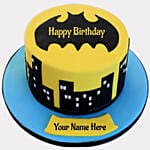 Batmans City Vanilla Cake