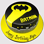 Batman Themed Butterscotch Cake