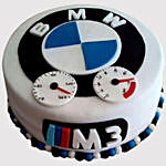 BMW Fondant Truffle Cake