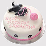 Cat and Wool Designer Black Forest Cake