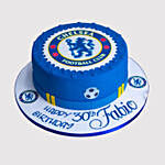 Chelsea Fan Butterscotch Cake