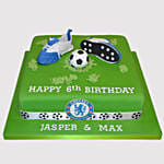 Chelsea F C Vanilla Cake