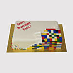 Colourful Lego Black Forest Cake