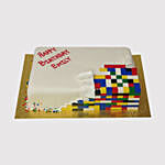 Colourful Lego Vanilla Cake