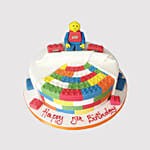 Colourful Legoland Vanilla Cake