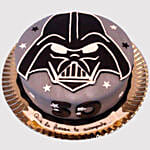 Darth Vader Special Fondant Black Forest Cake