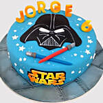 Darth Vader Star Wars Black Forest Cake