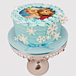 Delicious Frozen Theme Truffle Cake