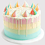 Delicious Rainbow Truffle Cake