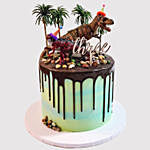 Designer Dinosaur Black Forest Cake