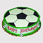 Football Cream Black Forest Cake