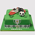 Football Cup Black Forest Cake