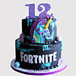 Fortnite Unicorn Black Forest Cake