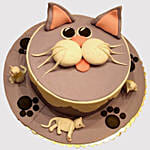 Grandpa Cat Black Forest Cake