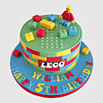 Happy Lego Truffle Cake