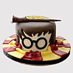 Harry Potter Wand Vanilla Cake