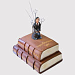 Harry Potter Wizard Books Black Forest Cake