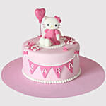 Hello Kitty Birthday Party Butterscotch Cake