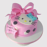 Hello Kitty Bow Truffle Cake