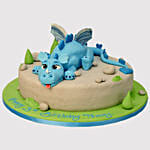 Lazy Dinosaur Black Forest Cake