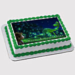 Magical Dinosaur Truffle Photo Cake