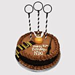 Magical Quidditch Theme Truffle Cake