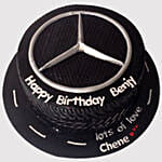 MercedesBenz Logo Black Forest Cake