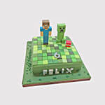 Minecraft Special Theme Truffle Cake