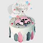 Pretty Car Black Forest Cake