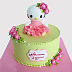 Pretty Hello Kitty Truffle Cake