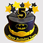 Starry Batman Black Forest Cake