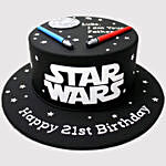 Star Wars Butterscotch Cake