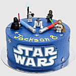 Star Wars Characters Butterscotch Cake