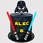 Star Wars Galaxy Themed Truffle Cake