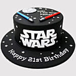 Star Wars Vanilla Cake